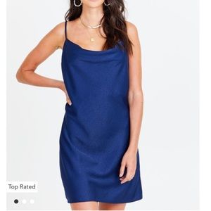 Altar’d State Anniston Dress - Navy